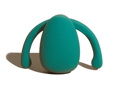 Eva II hands-free vibrator toy by Dame in green