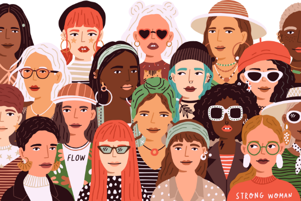 diverse women